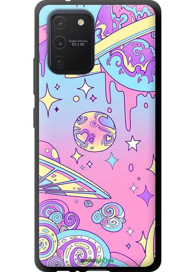 Чехол на Samsung Galaxy S10 Lite 2020 Розовая галактика "4146b-1851-70447" Endorphone (366375224)