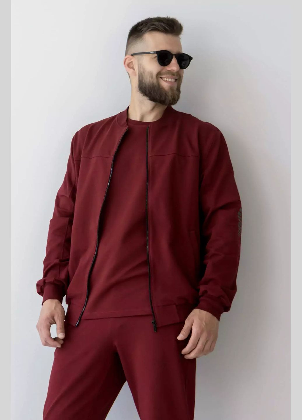 Бомбер чоловічий TOTALFIT на блискавці (322873638)