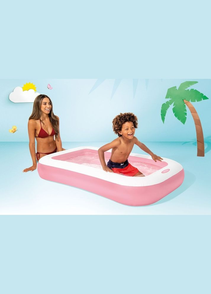 Басейн дитячий, м'яке дно, об'єм 90 л Home (322182771)