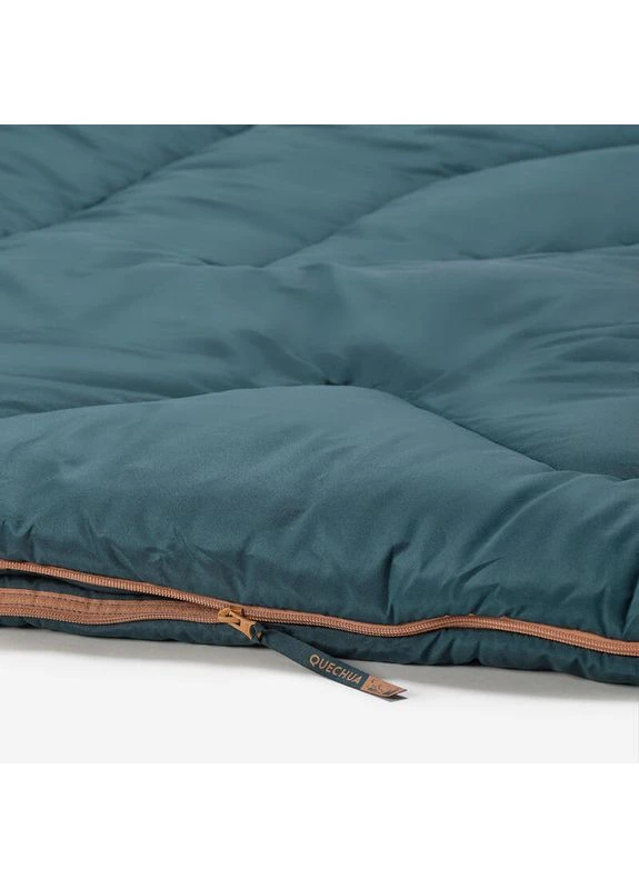 Двомісний Спальний Мішок для Кемпінгу 190 x 160 см Comfort 10° Синий Quechua (396699621)