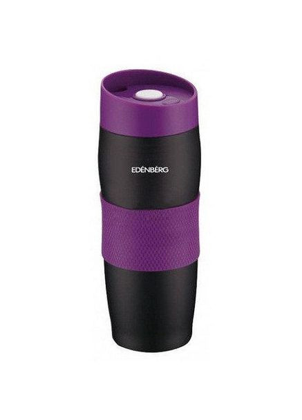 Термокружка EB-622 380 мл Термос чашка Нержавеющая сталь с силиконовым нескользящим держателем Edenberg (354823774)