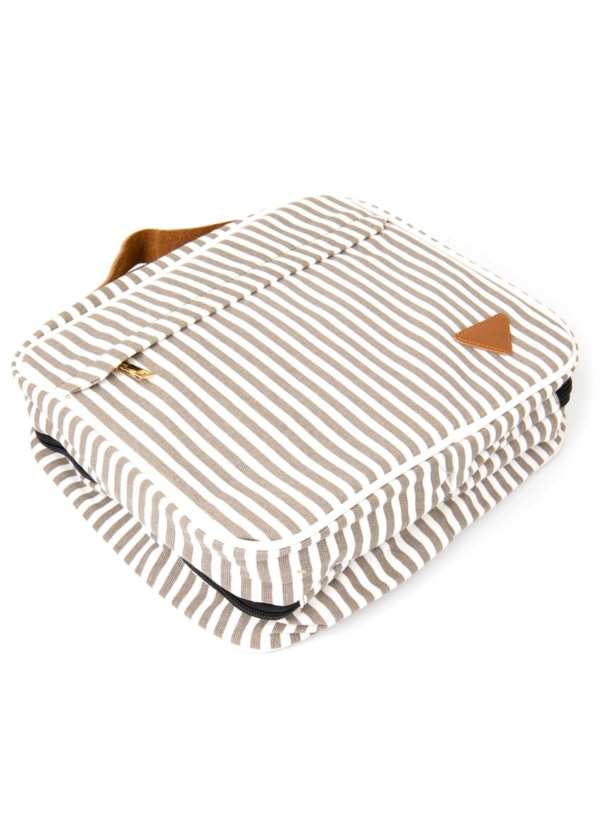 Сумка через плечо женская органайзер для путешествий текстильная 20650 Белая Vintage (302008218)