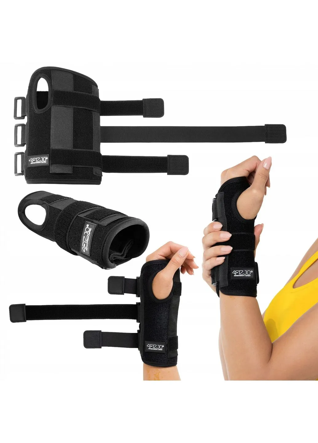 Фиксатор (бандаж) для запястья левая рука 1 шт 4FJ0482 () 4FIZJO P-5907739319227 (385688974)