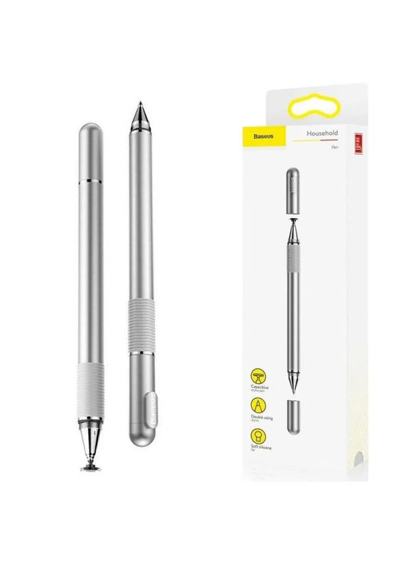 Стілус Golden Cudgel Capacitive Stylus Pen Silver (ACPCL0S) Baseus (294978891)