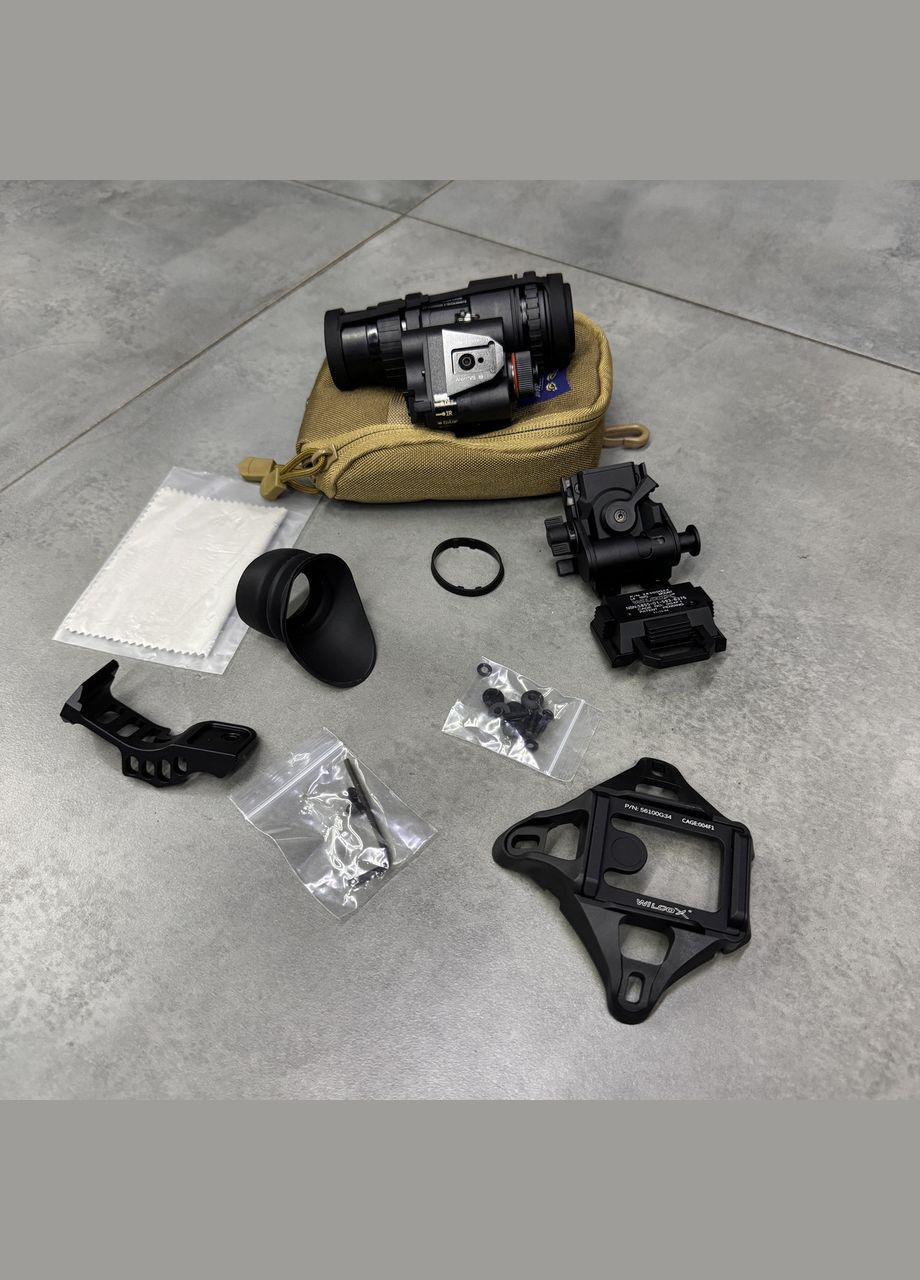 Монокуляр нічного бачення PVS-18, 1х32, цифровий, кріплення на шолом, підсумок Spina Optics (330641500)