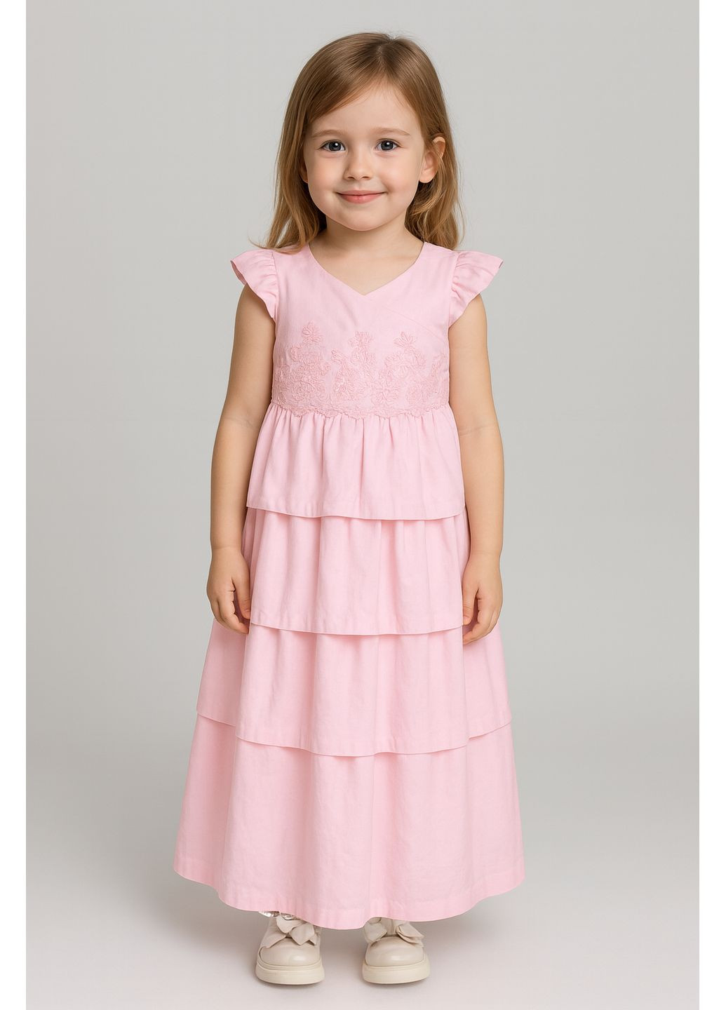 Розовое платье Nimble (258432782)