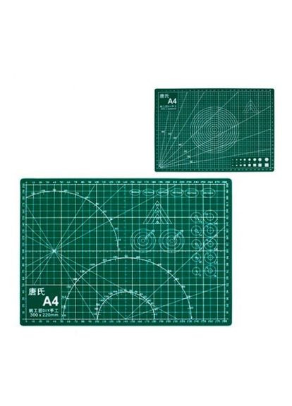 Коврик двусторонний А4 3мм с разметкой для резки пэчворк, Cutting mat, 106371 No Brand (372492695)