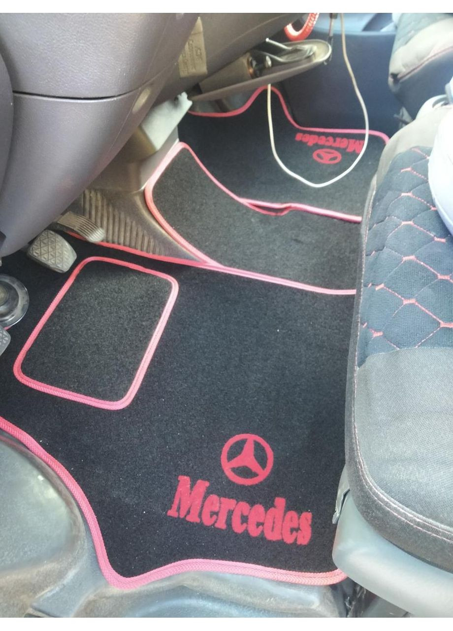 Ворсовые коврики в салон для Mercedes W638 (1996-2003) пасажир Beltex Vito (362047548)