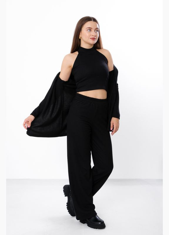 Костюм женский 3-ка (топ,кофта,брюки) (p-16033) Носи своє (315782705)