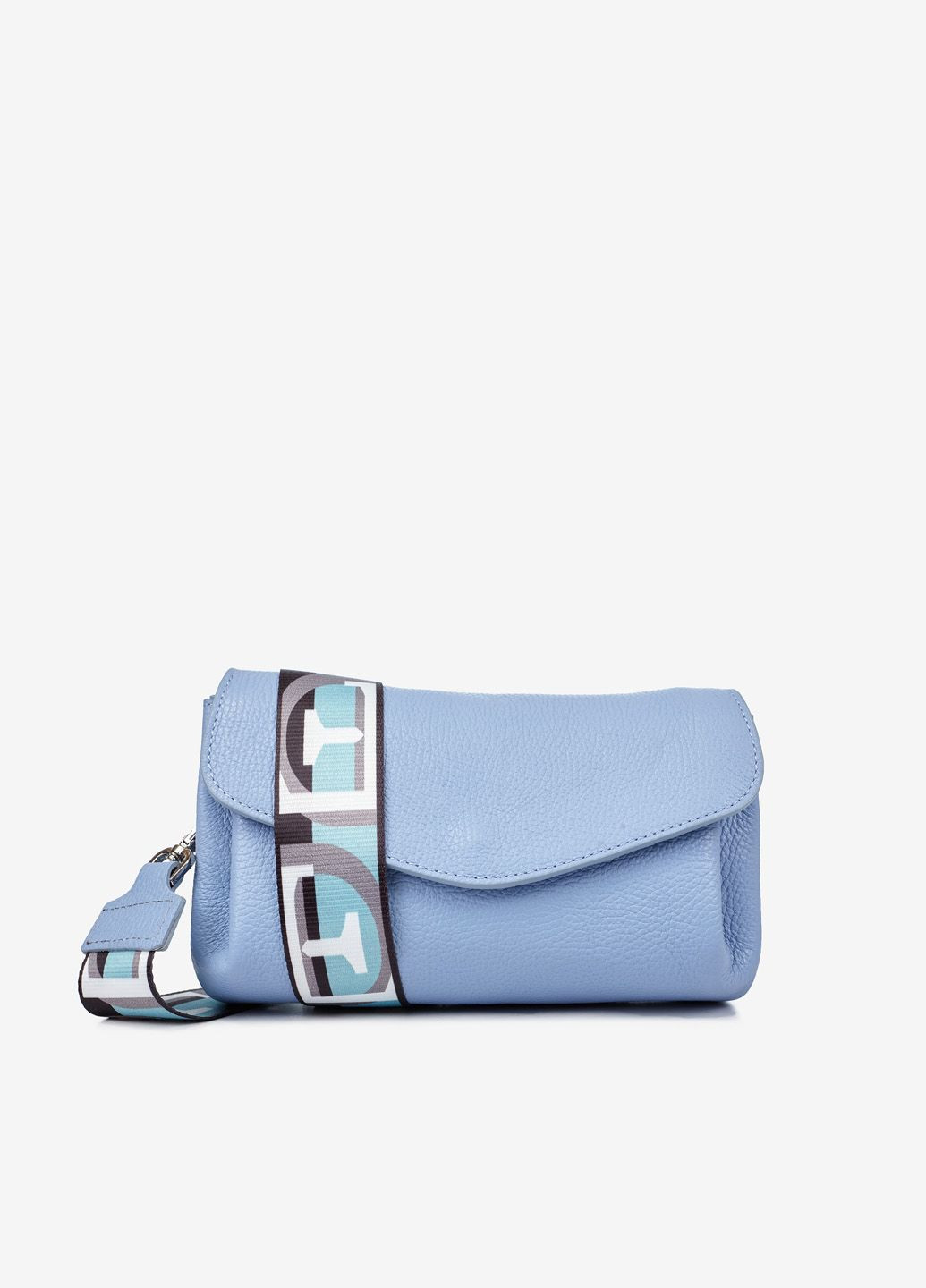 Сумка жіноча шкіряна через плече крос-боді широкий ремінець маленька Сrossbody Regina Notte (293977406)