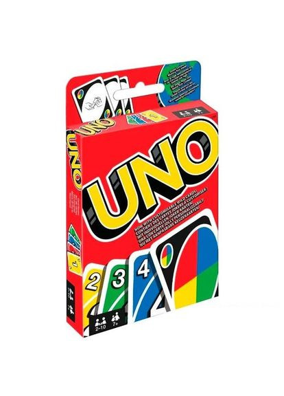 Карткова гра "" колір різнокольоровий 00-00092940 UNO (314892505)