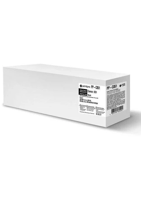 Картридж Canon 051, LBP162, MF264/267/269, 1700 стр, (PP-C051) PP-C051 PrintPro (395347708)