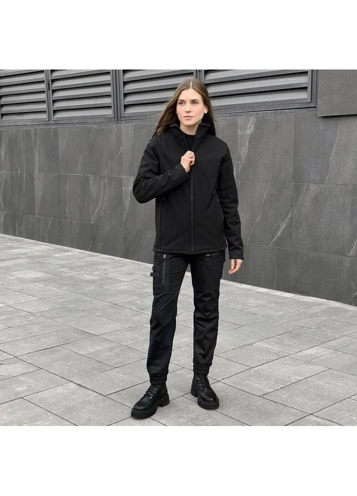 Женская Демисезонная Куртка Soft Shell от 0 до +15 No Brand (392689783)