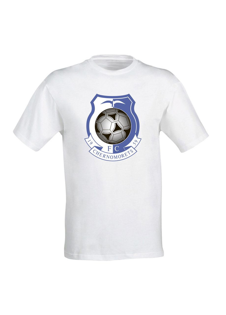 Чоловіча з принтом футбольного клубу "Chernomorets" Кавун футболка (316345382)