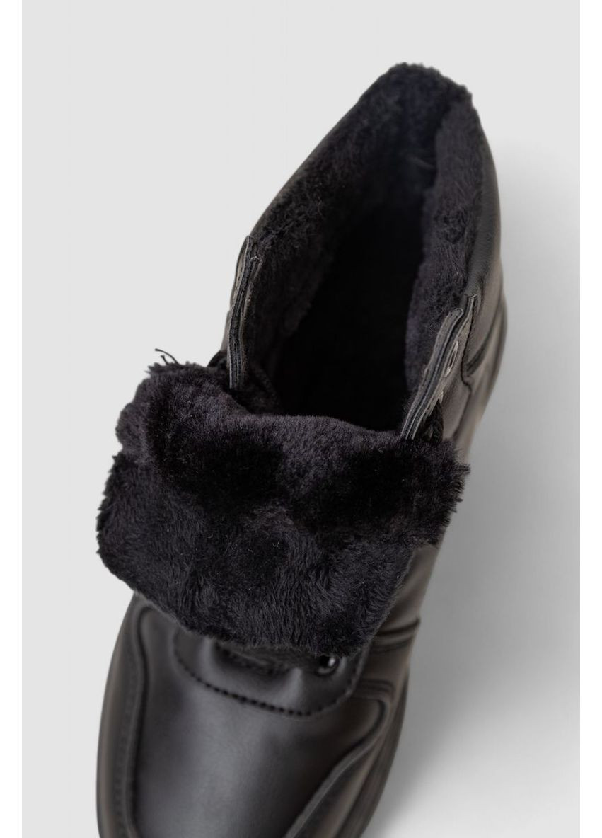 Кроссовки женские зимние на меху,, 248RAM015 Ager чёрные всесезоны (369973468)