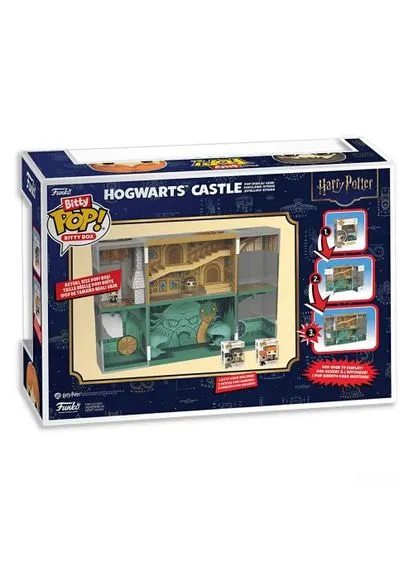 Игровой набор Bitty POP! Boxes серии Гарри Поттер - Хогвартс Funko (377556896)