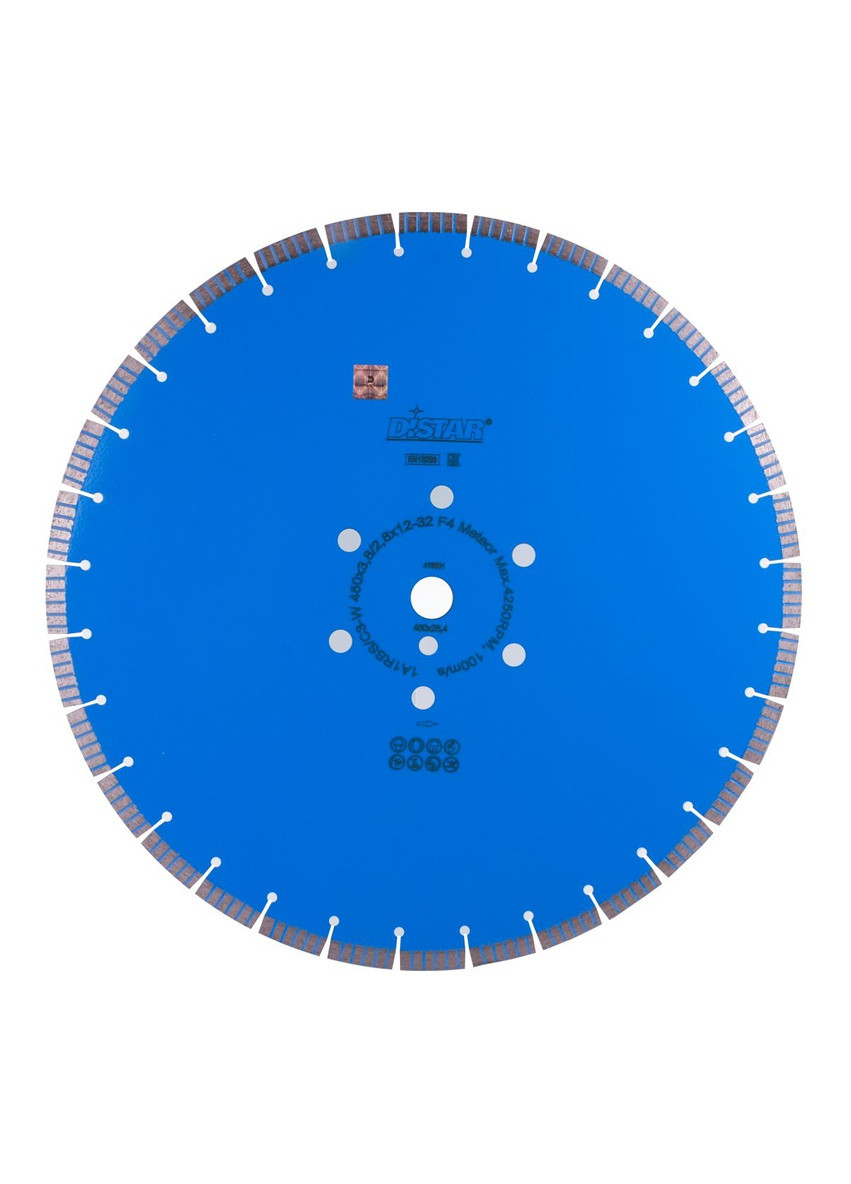 Круг алмазный отрезной Meteor 1A1RSS/C3W 450 x 25.4 Сегментный диск для армобетона 12385055028 (10052) Distar (286422938)