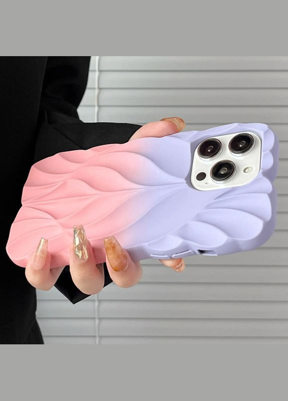 Чохол на Apple iPhone 14 Pro Max / для айфон 14 про макс рельєфний фігурний Yellow / Orange Epik (360633227)