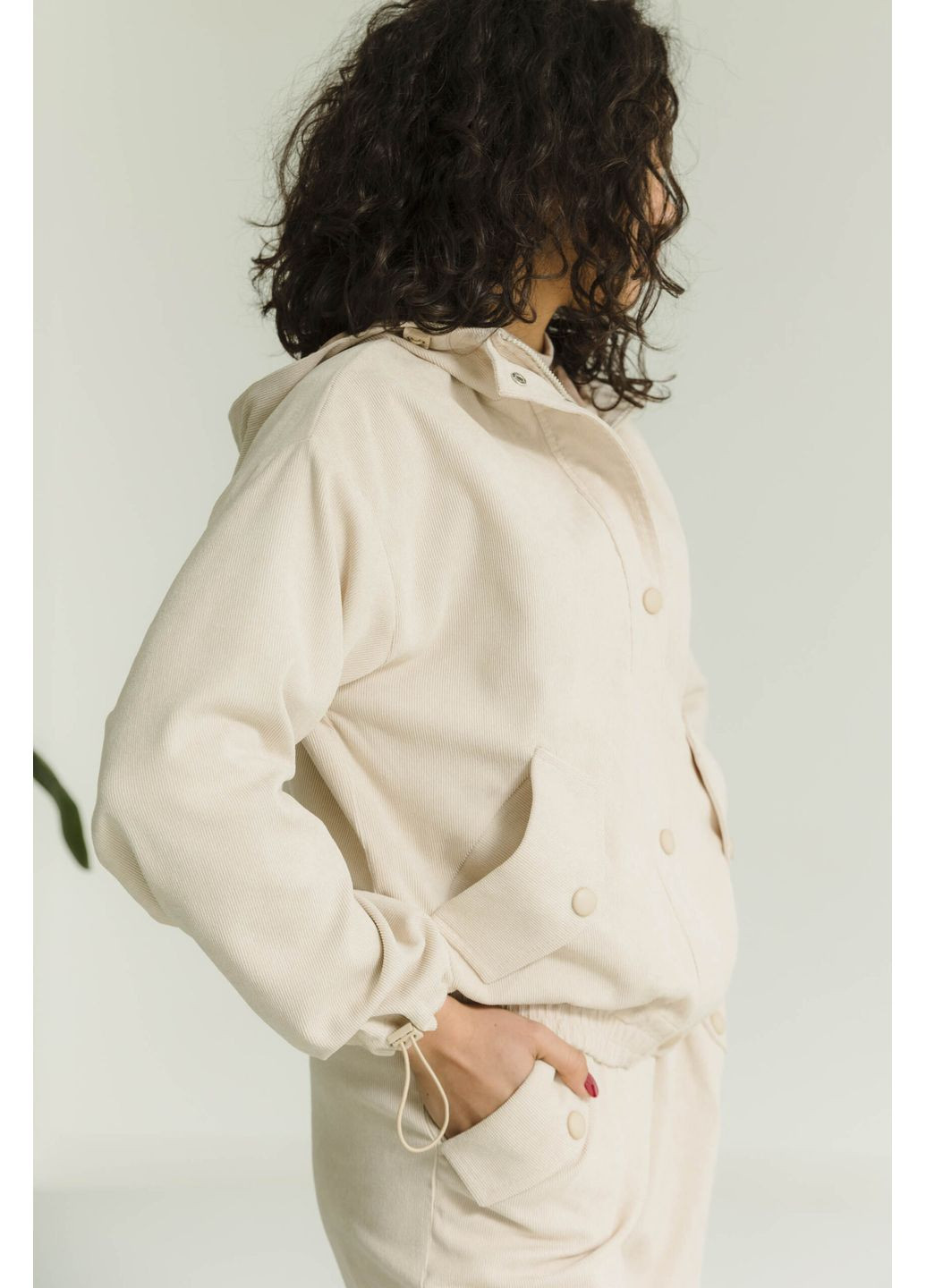 Бежева демісезонна куртка 2135-1.5637 Seventeen