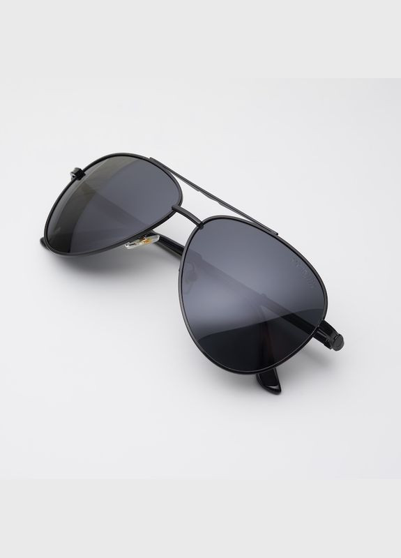 Сонцезахисні окуляри в металевій оправі RB003 Black No Brand (290707343)