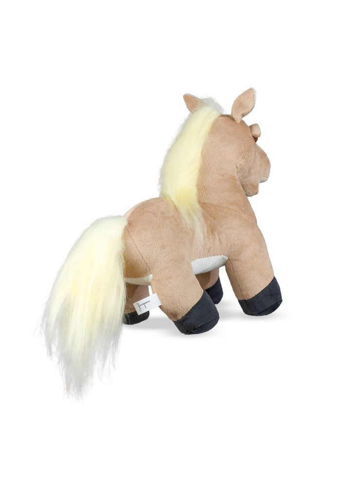 М'яка іграшка Конячка Міло без сідла бежева 30 см (ZL755) Попелюшка (366449285)