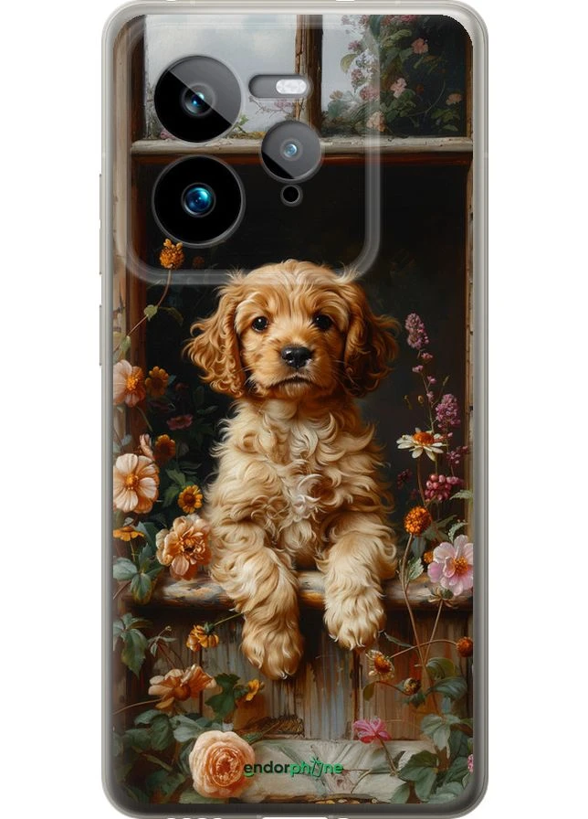Чехол на Realme GT 7 Pro Щенок cocker spaniel "6136u-3893-70447" Endorphone (363325010)