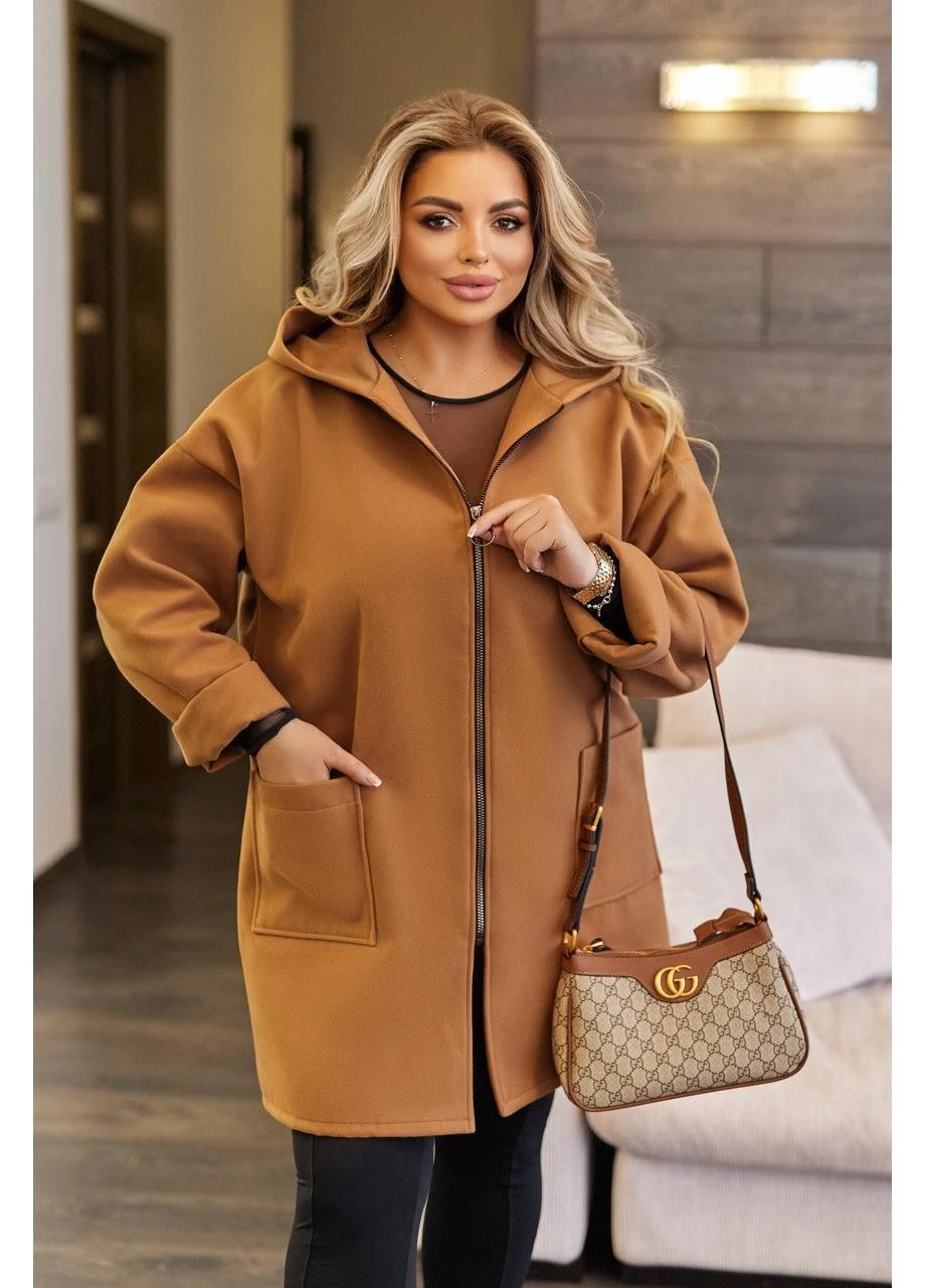 Коричневый демисезонный кардиган Dress Code