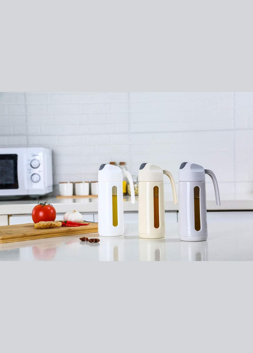 Автоматический дозатор масла Baomasir, 320 мл, белый No Brand (302237950)