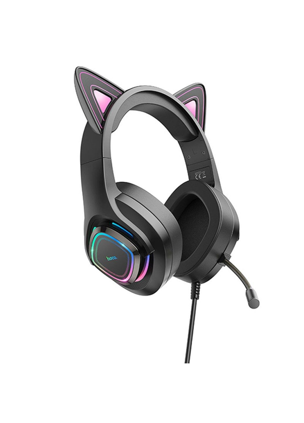 Накладні навушники W107 Cute cat Hoco (291878697)