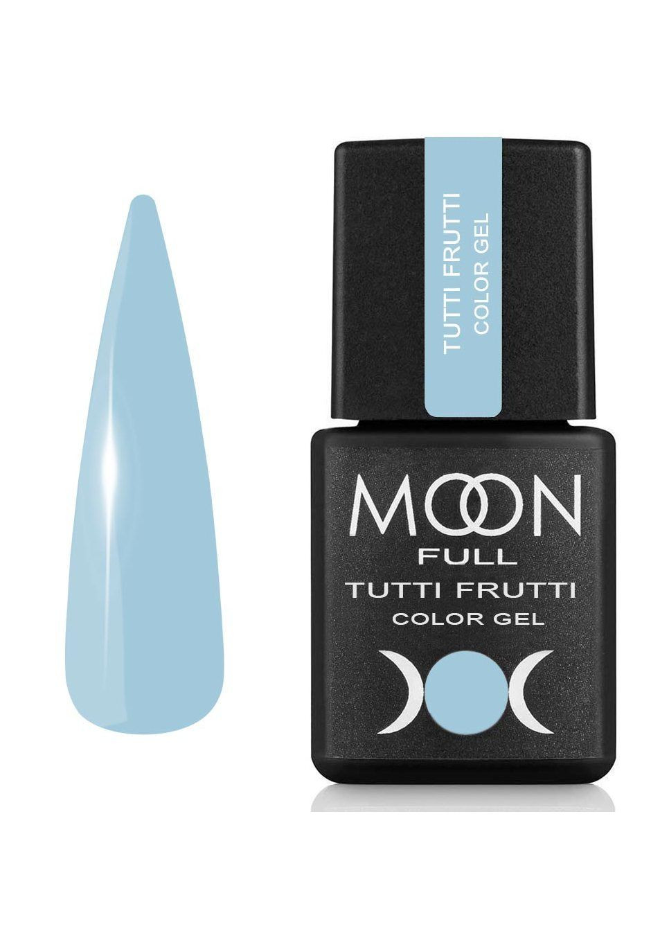 Гель лак Full Tutti Frutti Color Gel №928 небесно-голубой, 8 мл Moon (301792189)