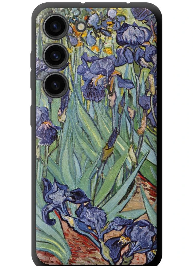 TPU чехол 'Винсент Ван Гог. Ирисы' для Endorphone Samsung Galaxy S23 (378344777)
