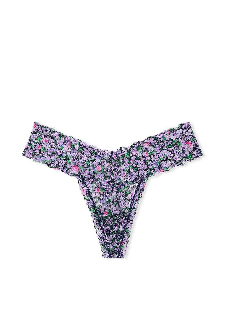 Жіночі трусики Lace Thong Victoria's Secret (332483535)