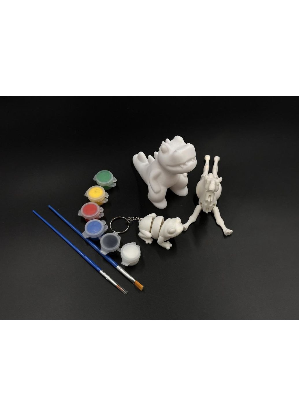 Набор фигурок 3шт "Раскрась и играй красочный мир открывай!" (PV-101) HM furnitura (365248603)