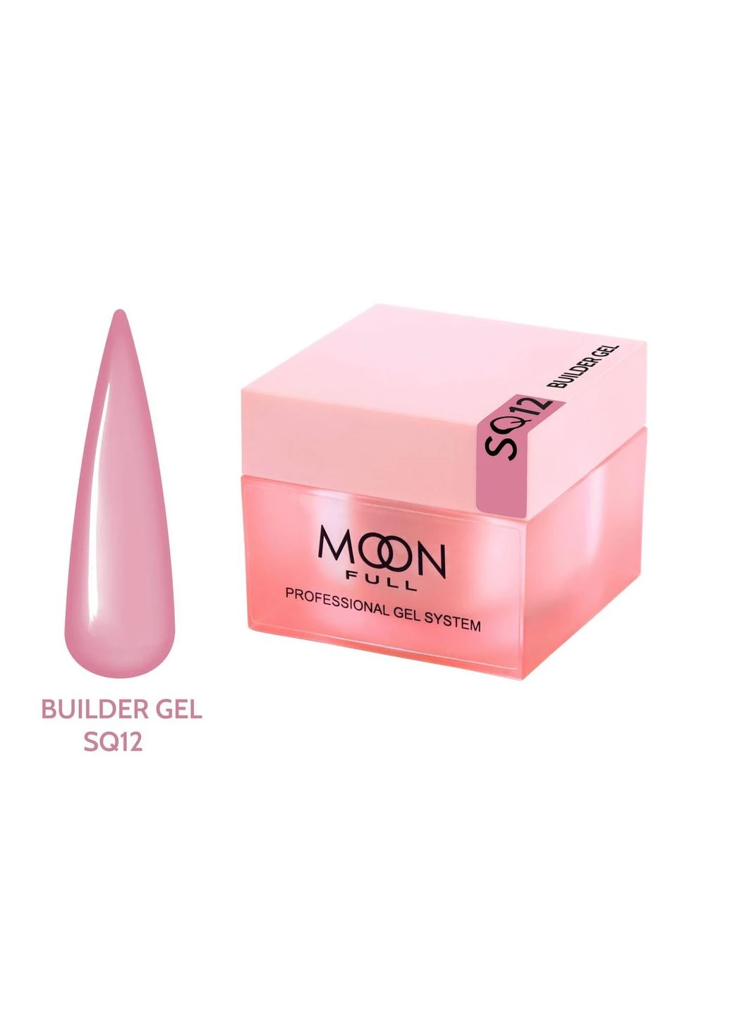 Гель для нарощування моделюючий Full Builder Gel №SQ12 30 мл Moon (377004513)