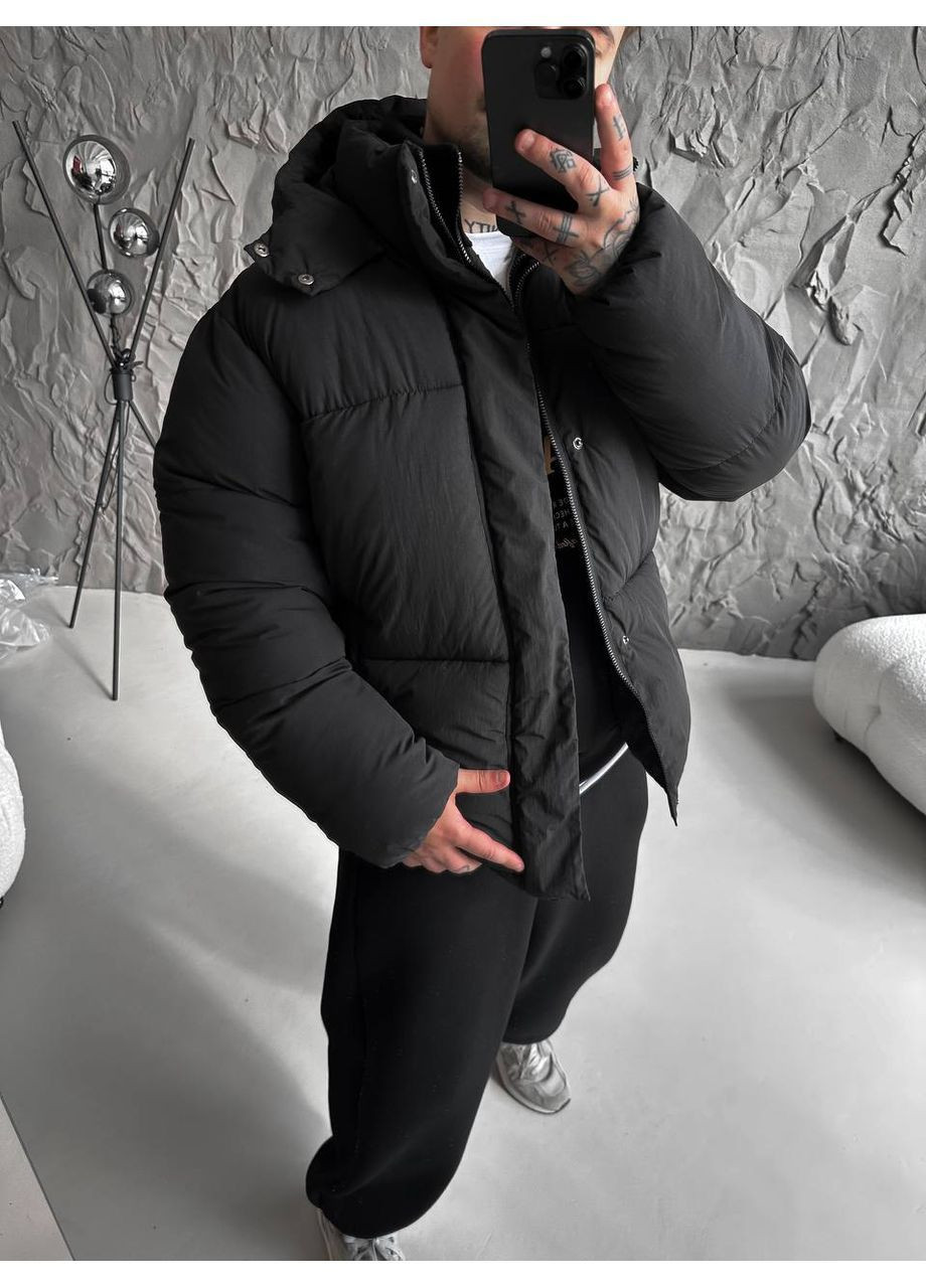 Чорна пуфер новинка!!! No Brand