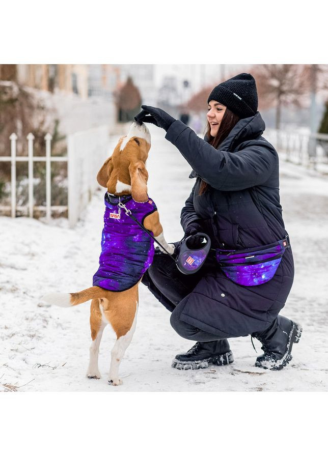 Курточка для собак Clothes малюнок "NASA21",, В 63-66 см, С 39-42 см WAUDOG (363200055)