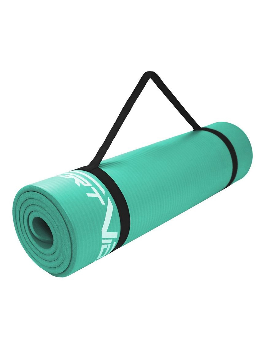 Коврик (мат) спортивный NBR 180 x 60 x 1 см для йоги и фитнеса SVHK0067 Mint SportVida sv-hk0067 (275095982)