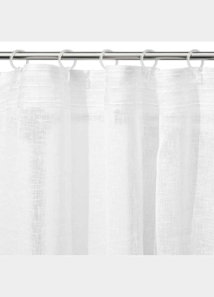 Занавеска крафт-лен ART1050WH 300х270 см белая Ardesto (364752474)