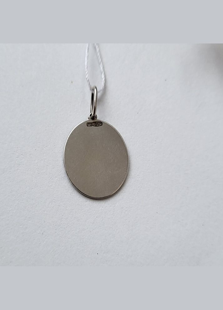 Срібна ікона ладану підвіс Богородиця срібло 925 проби з чорнене 1051 1.35г No Brand (306742797)