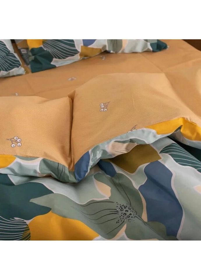 Постельное белье евро Ранфорс 23228-E 220х200 см Viluta (336328601)