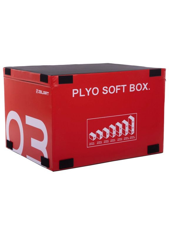 Бокс плиометрический мягкий набор Plyo Boxes FI-3635 (56363200) Zelart (293254160)