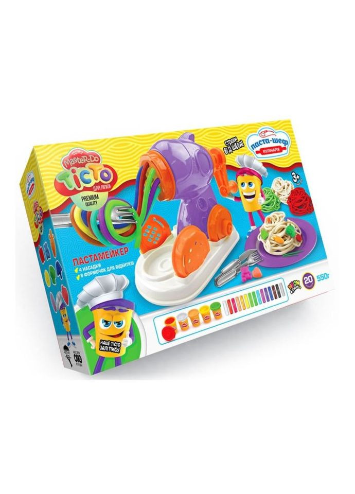 Тесто для лепки Пасташеф Master Do, Danko Toys (293422249)