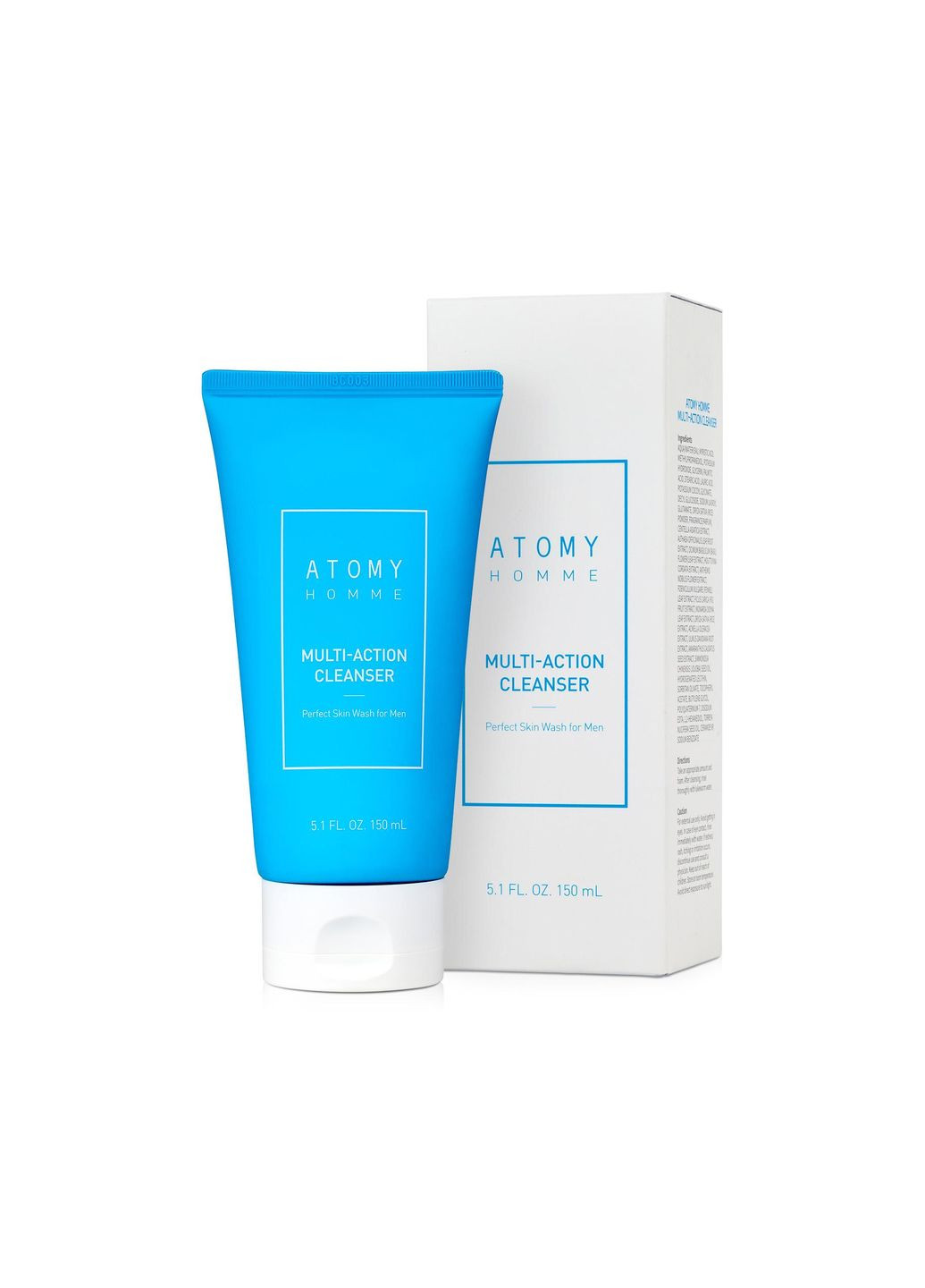 Мужская пенка для умывания. Пенька для бритья. 150 мл. Multi-action Cleanser -Корея. Atomy (303119748)