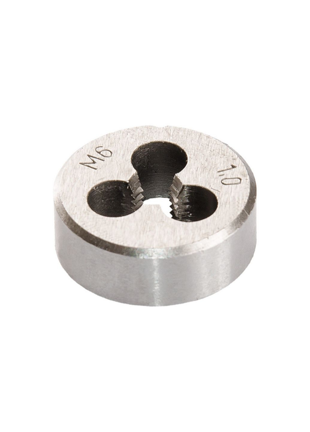 Плашка ручна метрична зі сталі 9ХС для різі M6 x 1.0 мм DIN 233 Mastertool (332203766)