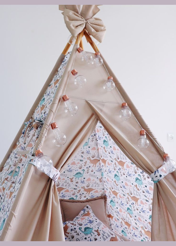 Дитячий вігвам Динозаврики. Повний комплект! No Brand (316256824)