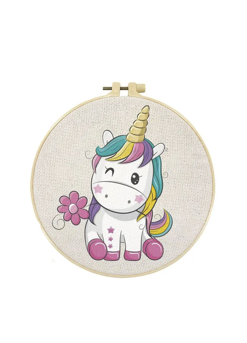 Набір для вишивання - Єдиноріг колір різнокольоровий CB-00265362 Limo Toy (319075557)