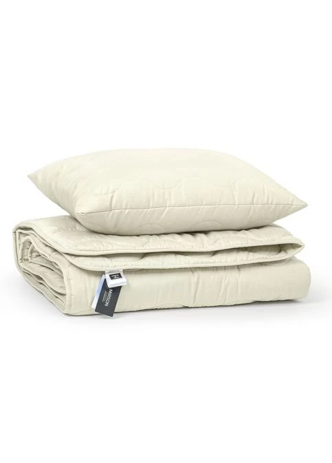 Ковдра Набір EcoSilk всесезонний №1659 Eco Light Krem Ковдра + поду (2200002655095) Mirson Набор EcoSilk всесезонный 1659 Eco Light Krem Одея (379099462)