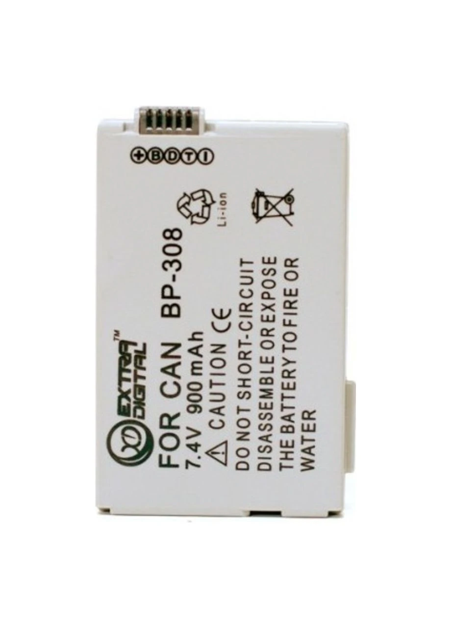 Акумулятор, батарея Canon BP-308B | EXTRADIGITAL (394037715)