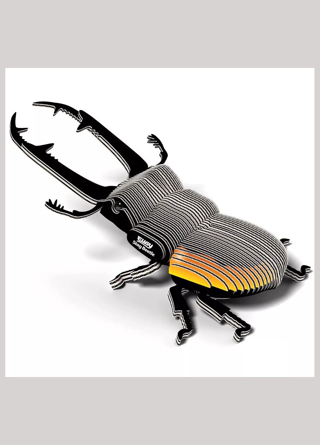 Сборная 3D модель Зоопарк Жук-олень (XEG-114) Eugy (333251876)