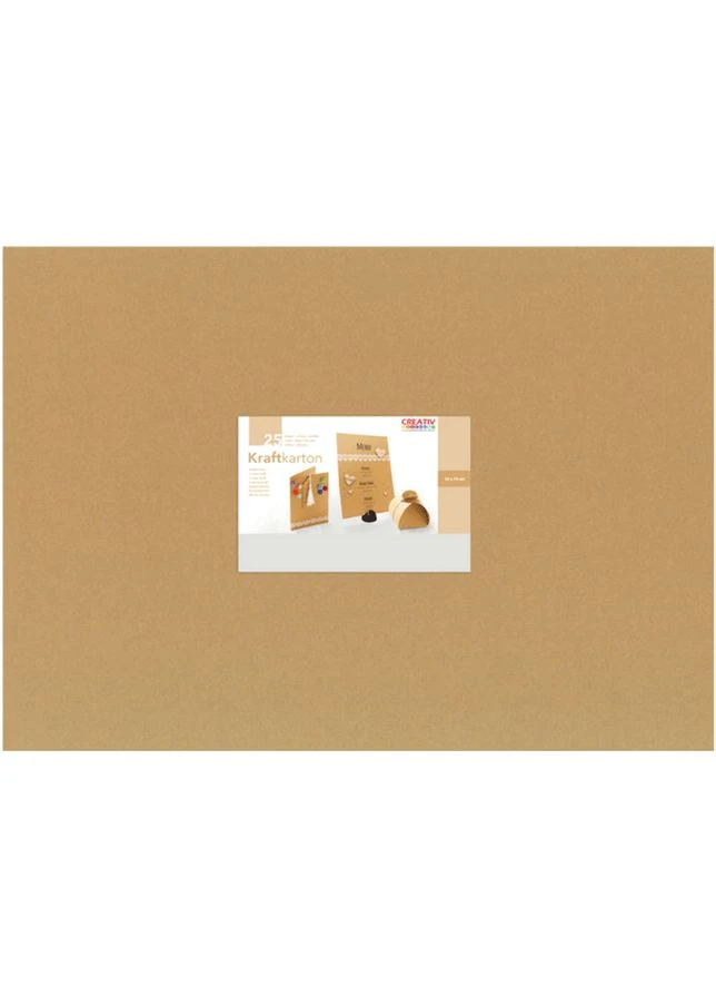 Крафт папір А4 21×29,7см 230г/м2 Folia (362580662)